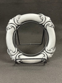 Beaux-Arts Recessed Light medallion Tuscan style in Nickel