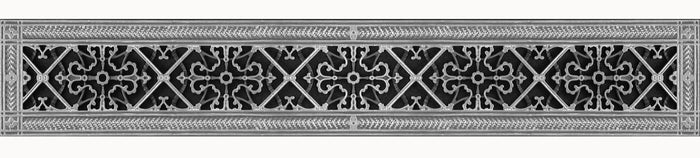 Craftsman Style Grille:  Covers a 4"x36" Duct/Opening | Vent Cover