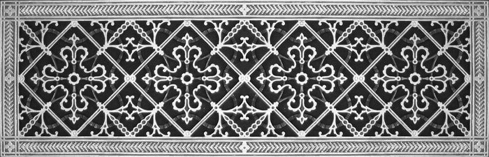 Craftsman Style Grille:  Covers an 8"x30" Duct/Opening | Vent Cover