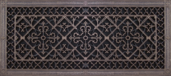 Craftsman Style Grille:  Covers a 12"x30" Duct/Opening | Vent Cover