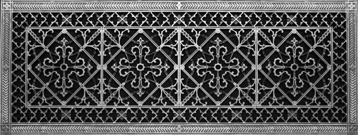 Craftsman Style Grille:  Covers a 12"x36" Duct/Opening | Vent Cover