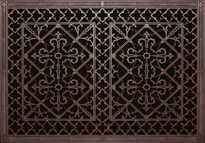 Craftsman Style Grille:  Covers a 20"x30" Duct/Opening | Vent Cover