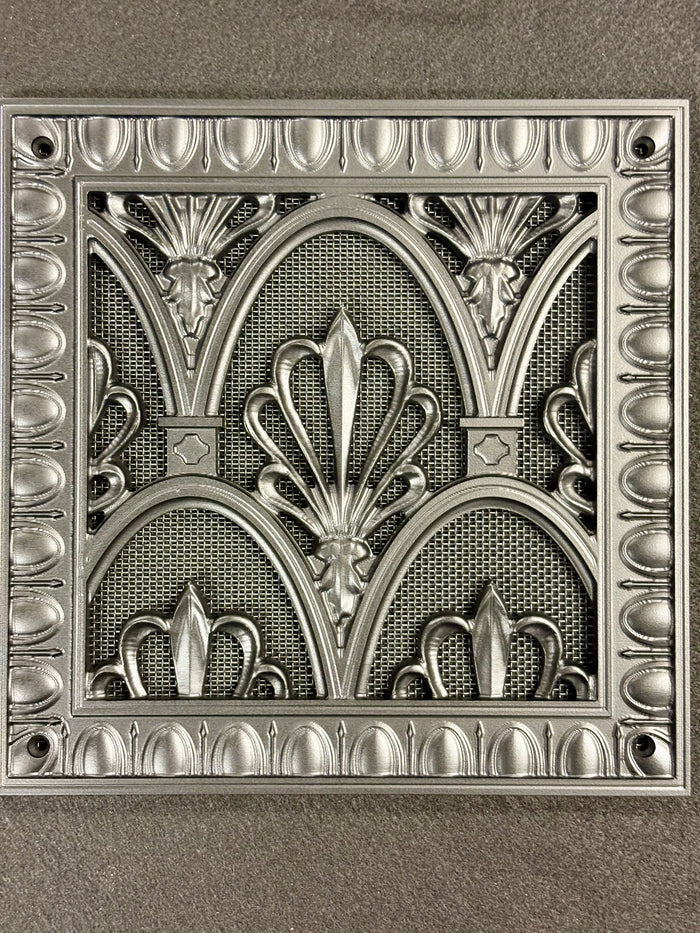 Exhaust Fan Cover | Empire Style Decorative Bathroom Fan Cover | 10x10