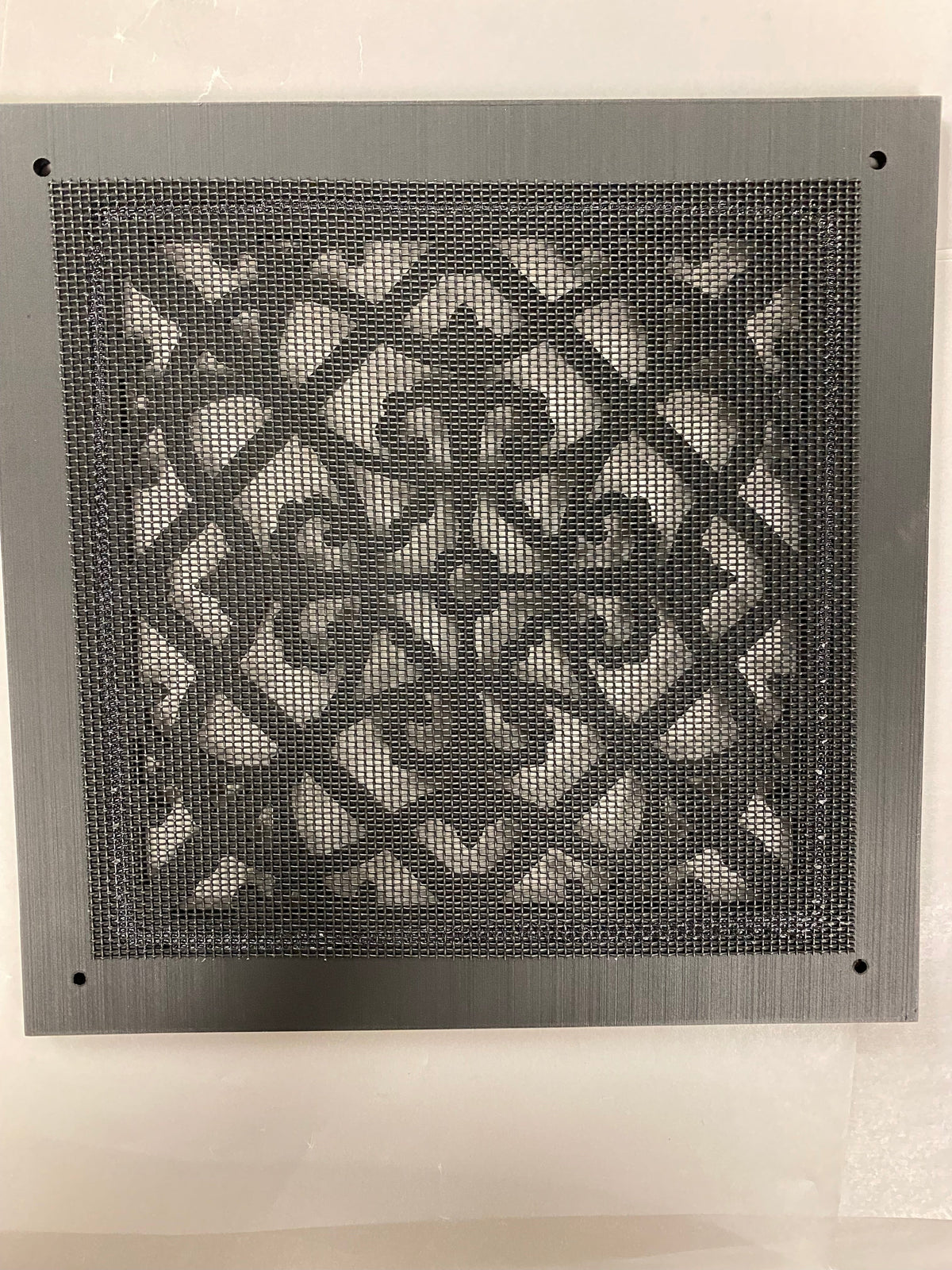 back view of bathroom exhaust fan cover
