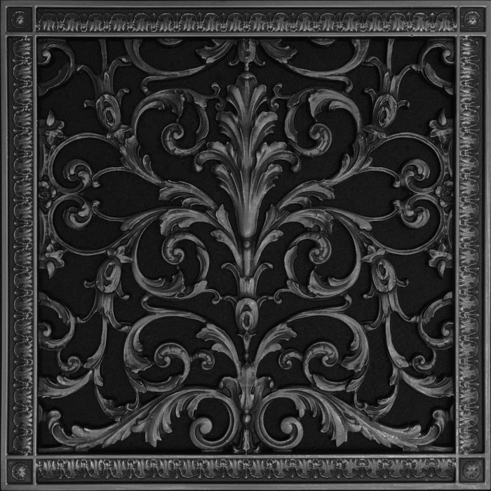 French Style-Louis XIV Grille:  Covers a 16"x16" Duct/Opening | Vent Cover