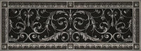 Louis XIV style vent cover made by Beaux-Arts for a 6"x20" duct
