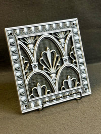 Exhaust Fan Cover | Empire Style Decorative Bathroom Fan Cover | 10x10
