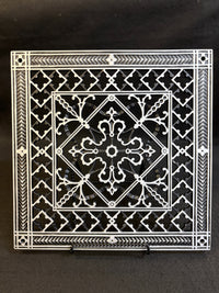 Craftsman Style Grille:  Covers a 12"x12" Duct/Opening | Vent Cover