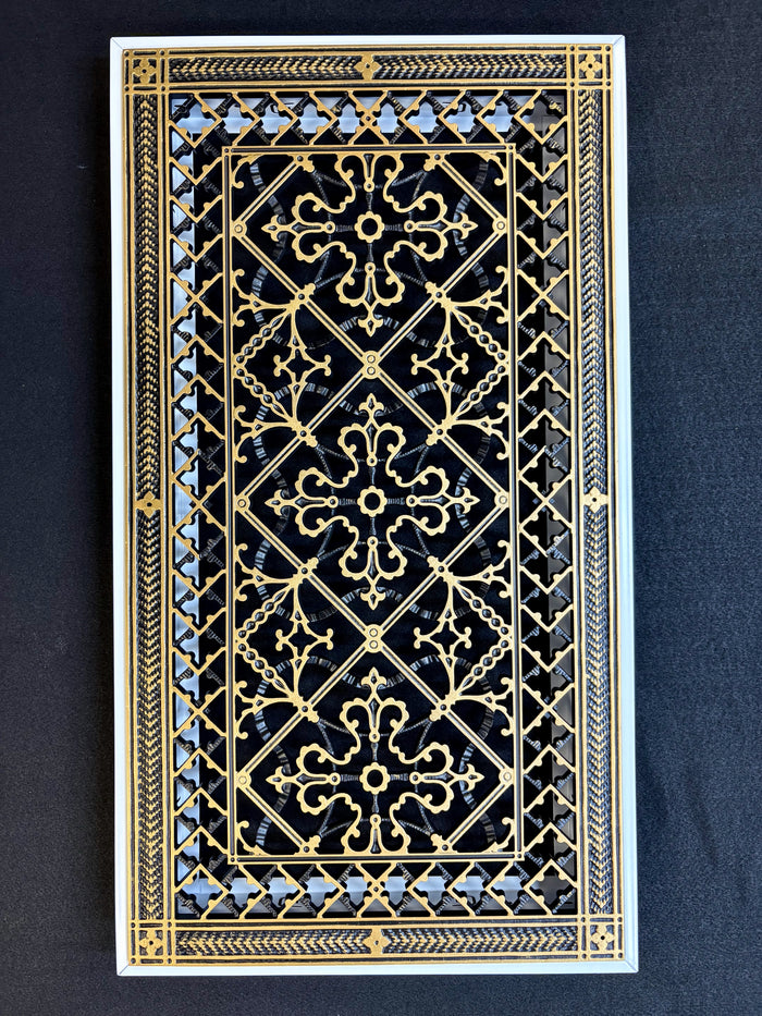 Magnetic Return Air Grille for a 12x24 Filter