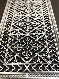 Craftsman Style Grille:  Covers a 12"x36" Duct/Opening | Vent Cover