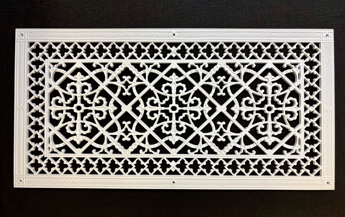 Craftsman Style Grille:  Covers a 14"x30" Duct/Opening | Vent Cover