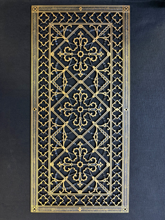 Craftsman Style Grille:  Covers a 16"x36" Duct/Opening | Vent Cover