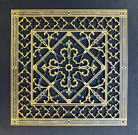 Craftsman Style Grille:  Covers an 18"x18" Duct/Opening | Vent Cover