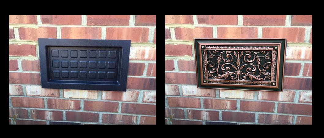 Foundation Vent - French Style Louis XIV | Crawlspace Vent