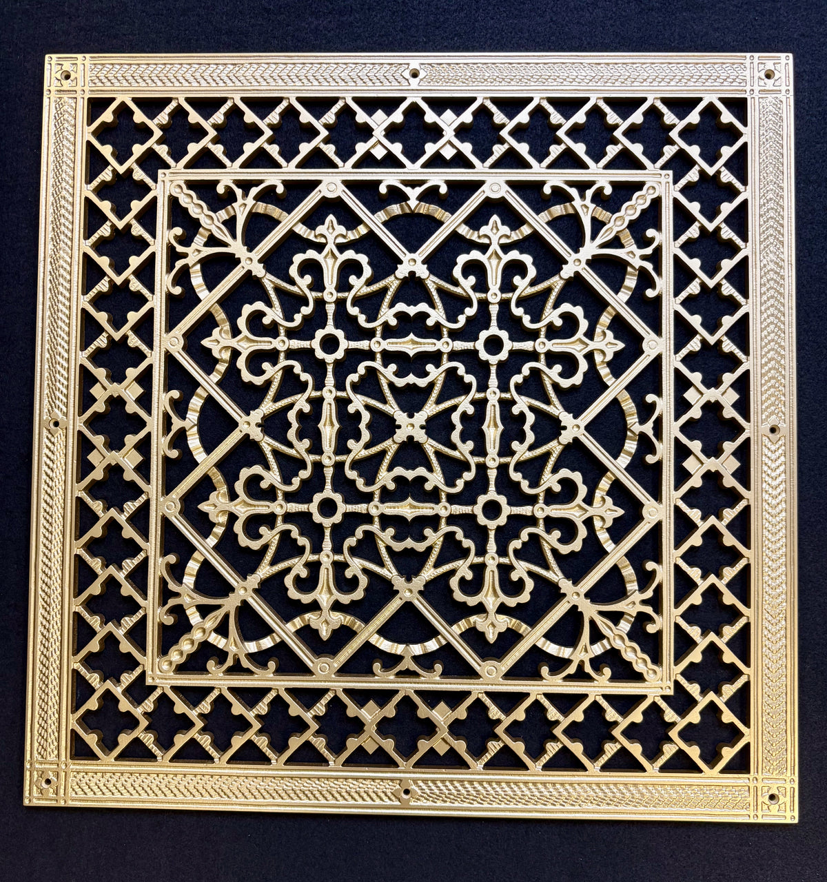 Craftsman Style Grille:  Covers a 20"x20" Duct Opening | Vent Cover