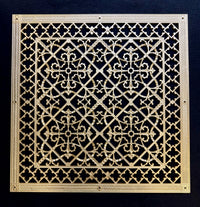 Craftsman Style Grille:  Covers a 24"x24" Duct/Opening | Vent Cover