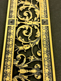 French Style-Louis XIV Style Grille:  Covers a 4"x24" Duct/Opening | Vent Cover