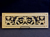 French Style-Louis XIV Grille:  Covers a 4"x16" Duct/Opening | Vent Cover