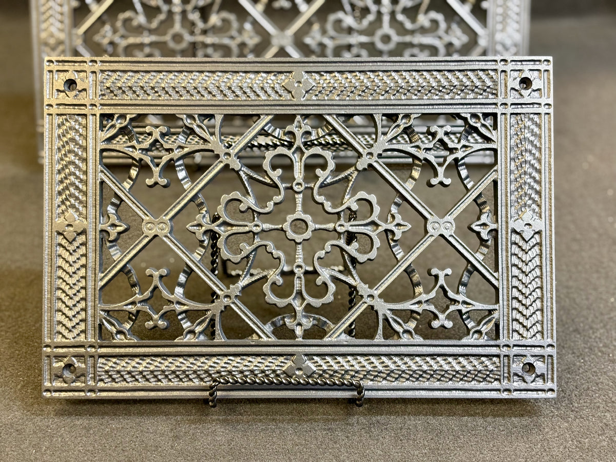 Craftsman Style Grille:  Covers a 6"x10" Duct/Opening | Vent Cover