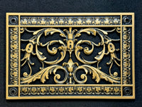 French Style-Louis XIV Style:  Covers a 6"x10" Duct/Opening | Vent Cover