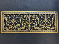 French Style-Louis XIV Grille:  Covers a 6"x20" Duct/Opening | Vent Cover
