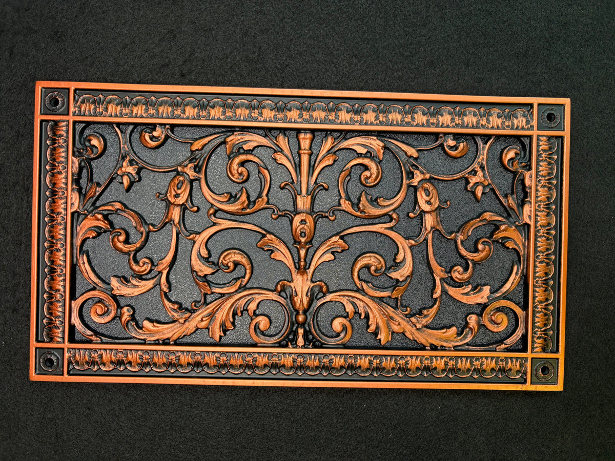 Exterior Foundation Vent Cover| Non-Vented | Craftsman| Louis XIV