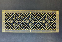 Craftsman Style Grille:  Covers an 8"x24" Duct/Opening | Vent Cover