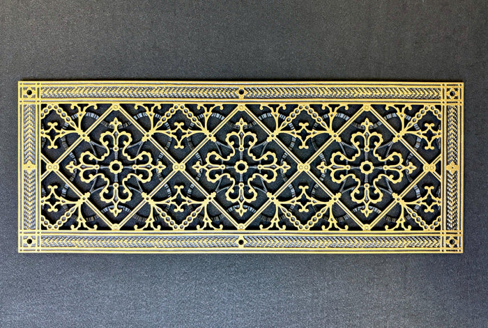 Craftsman Style Grille:  Covers an 8"x24" Duct/Opening | Vent Cover