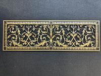 French Style-Louis XIV Grille:  Covers an 8"x30" Duct/Opening | Vent Cover