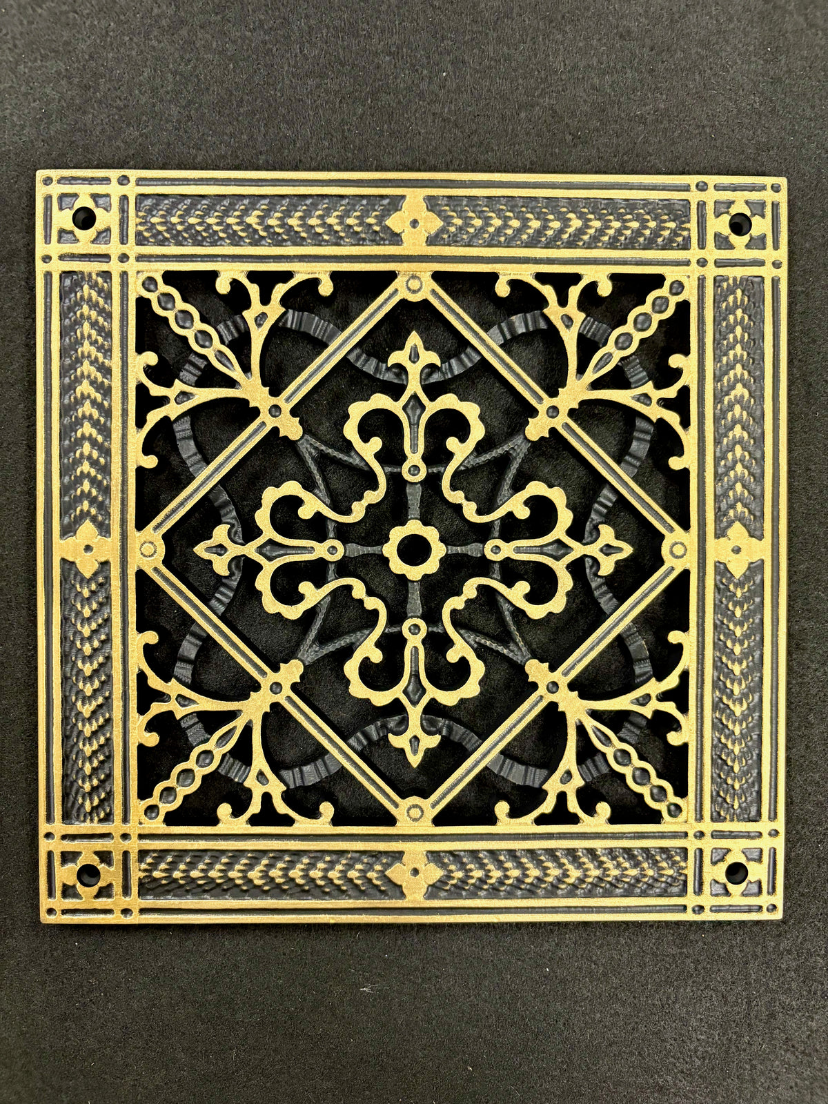 Craftsman Style Grille:  Covers an 8"x 8" Duct/Opening | Vent Cover