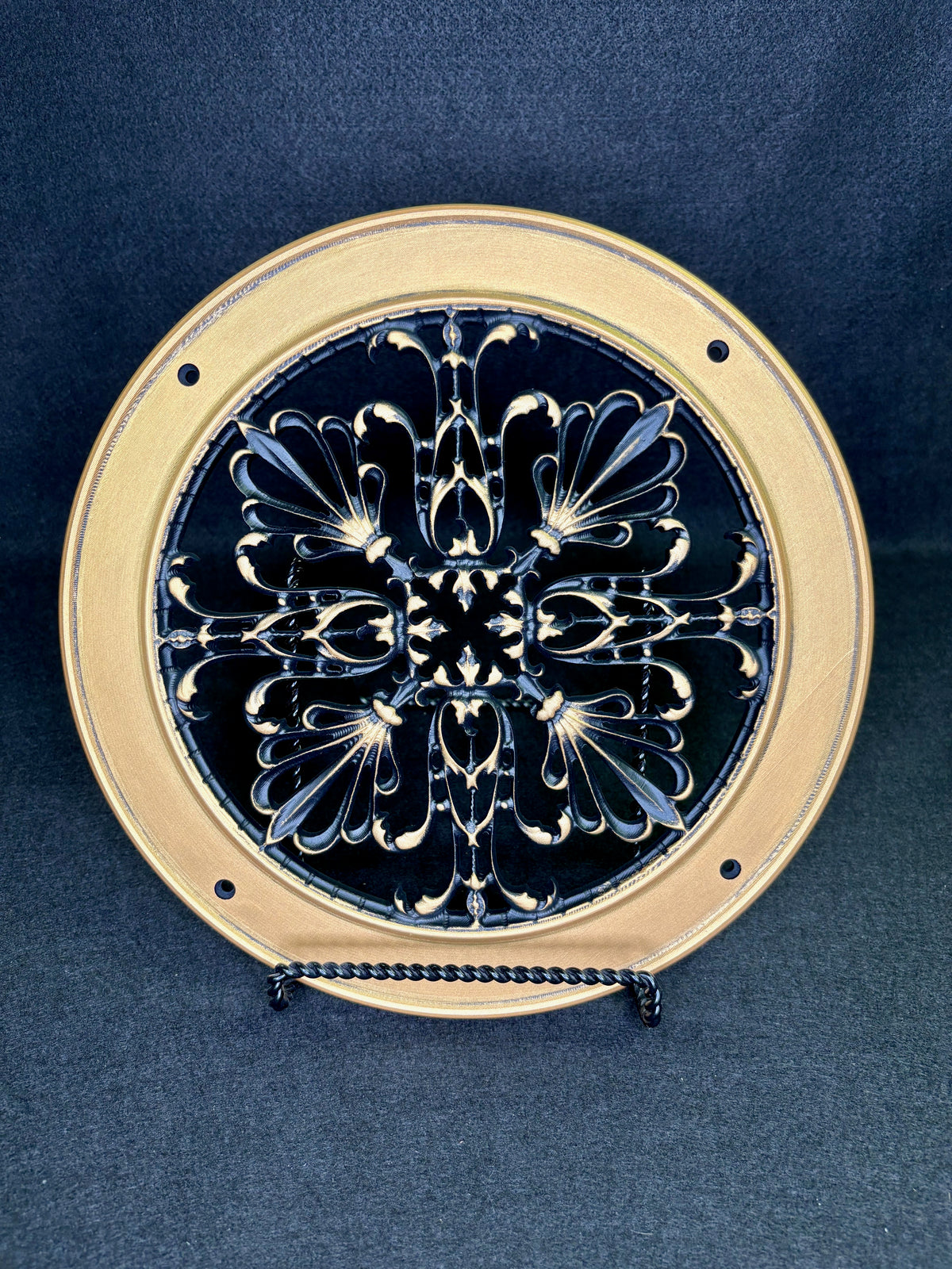Round Grille| Circular Vent Cover |French Empire Style