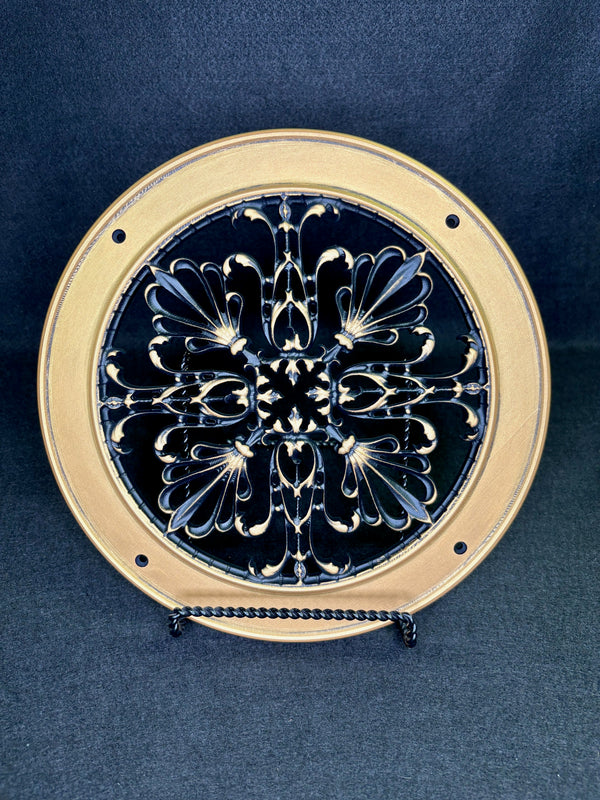 Round Grille| Circular Vent Cover |French Empire Style
