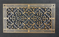 Exterior Foundation Vent Cover| Non-Vented | Craftsman| Louis XIV