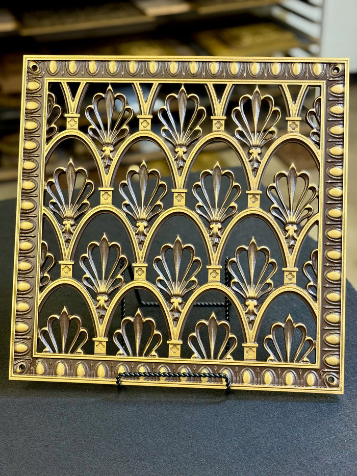 Empire Style Grille:  Covers a 14"x14" Duct/Opening | Vent Cover