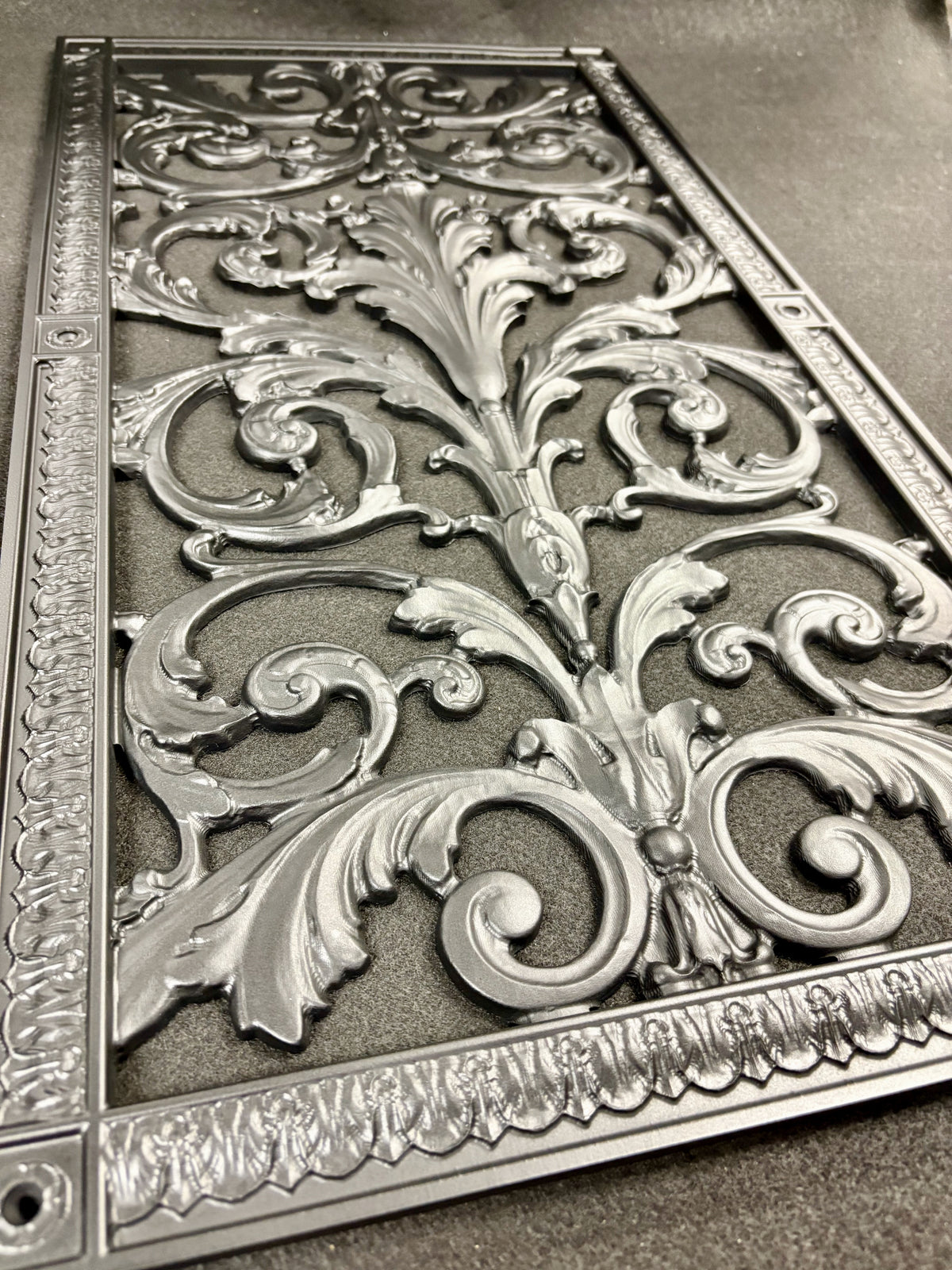 French Style-Louis XIV Grille:  Covers a 20" High x 12" Wide Duct | Vent Cover