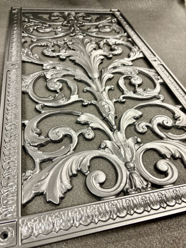 French Style-Louis XIV Grille:  Covers a 20" High x 12" Wide Duct | Vent Cover