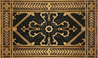 Vent Cover by Beaux-Arts Classic Products | Antique Brass | Craftsman style grille