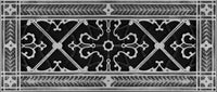 Vent Cover in nickel | Craftsman style | Beaux-Arts classic products 