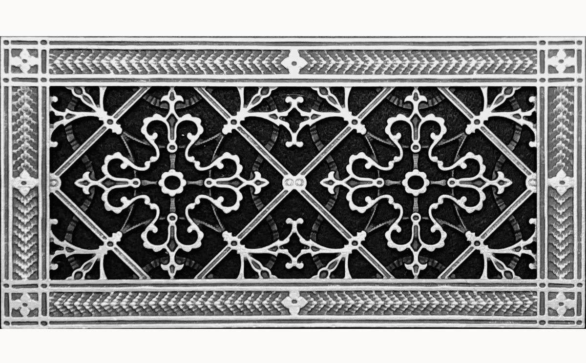 Craftsman Style Grille:  Covers a 6"x14" Duct/Opening | Vent Cover