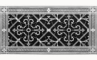 Craftsman Style Grille:  Covers a 6"x14" Duct/Opening | Vent Cover