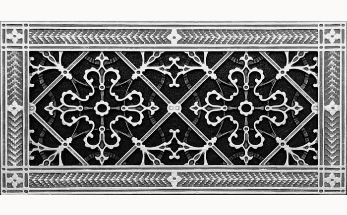 Craftsman Style Grille:  Covers a 6"x14" Duct/Opening | Vent Cover