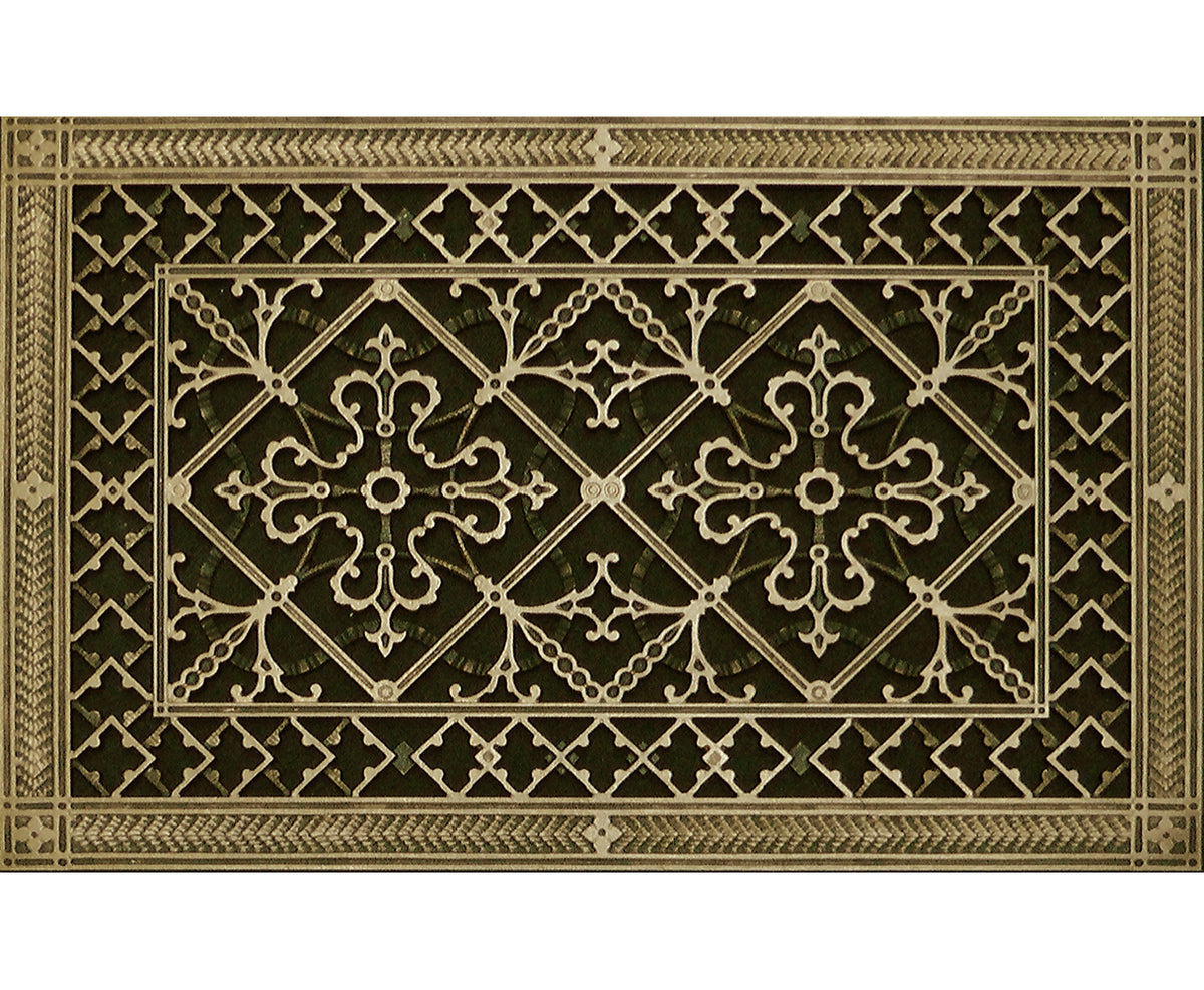 Craftsman Style Grille:  Covers a 12"x20" Duct/Opening | Vent Cover