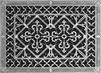 Craftsman Style Grille:  Covers a 14"x20" Duct/Opening | Vent Cover