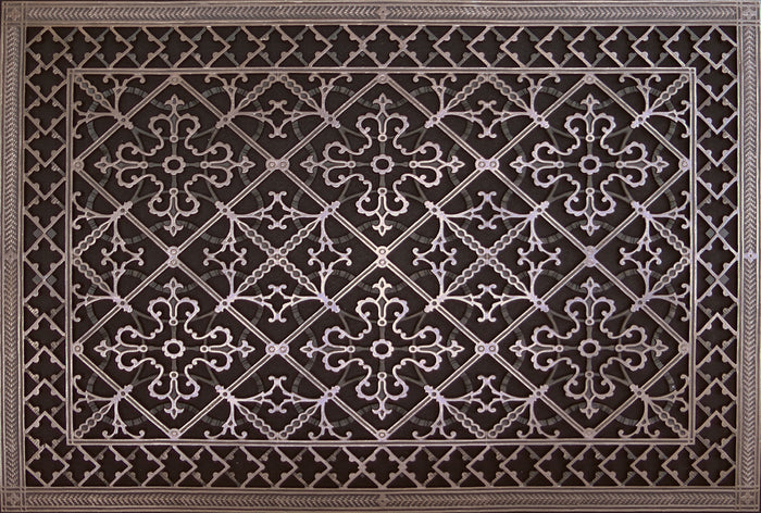 Craftsman Style Grille:  Covers a 24"x36" Duct/Opening | Vent Cover