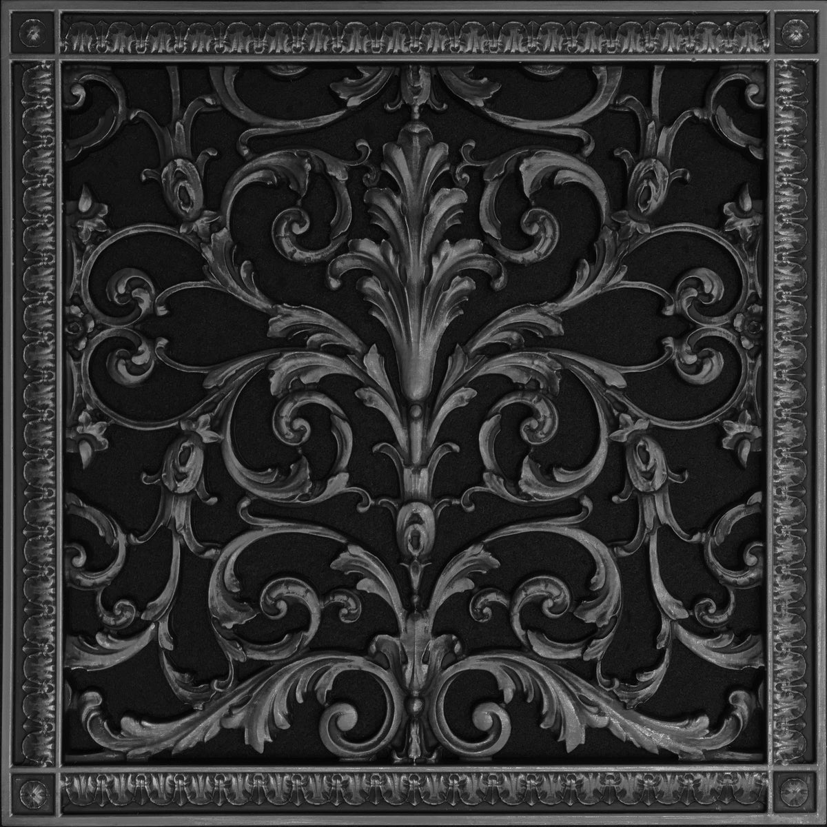 French Style-Louis XIV Grille:  Covers a 16"x16" Duct/Opening | Vent Cover