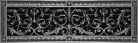 French Style-Louis XIV Grille:  Covers a 6"x24" Duct/Opening | Vent Cover