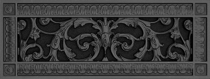 French Style-Louis XIV Grille:  Covers a 4"x16" Duct/Opening | Vent Cover