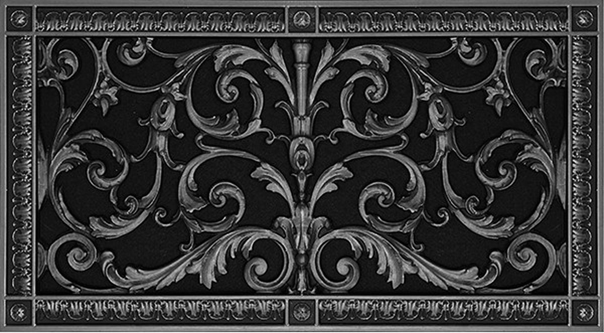 French Style-Louis XIV Grille:  Covers a 10"x20" Duct/Opening | Vent Cover