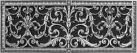 French Style Vent Cover by Beaux-Arts Classic Products. Nickel finsh