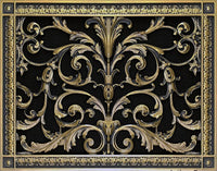 French Style-Louis XIV Grille:  Covers a 12"x16" Duct/Opening | Vent Cover